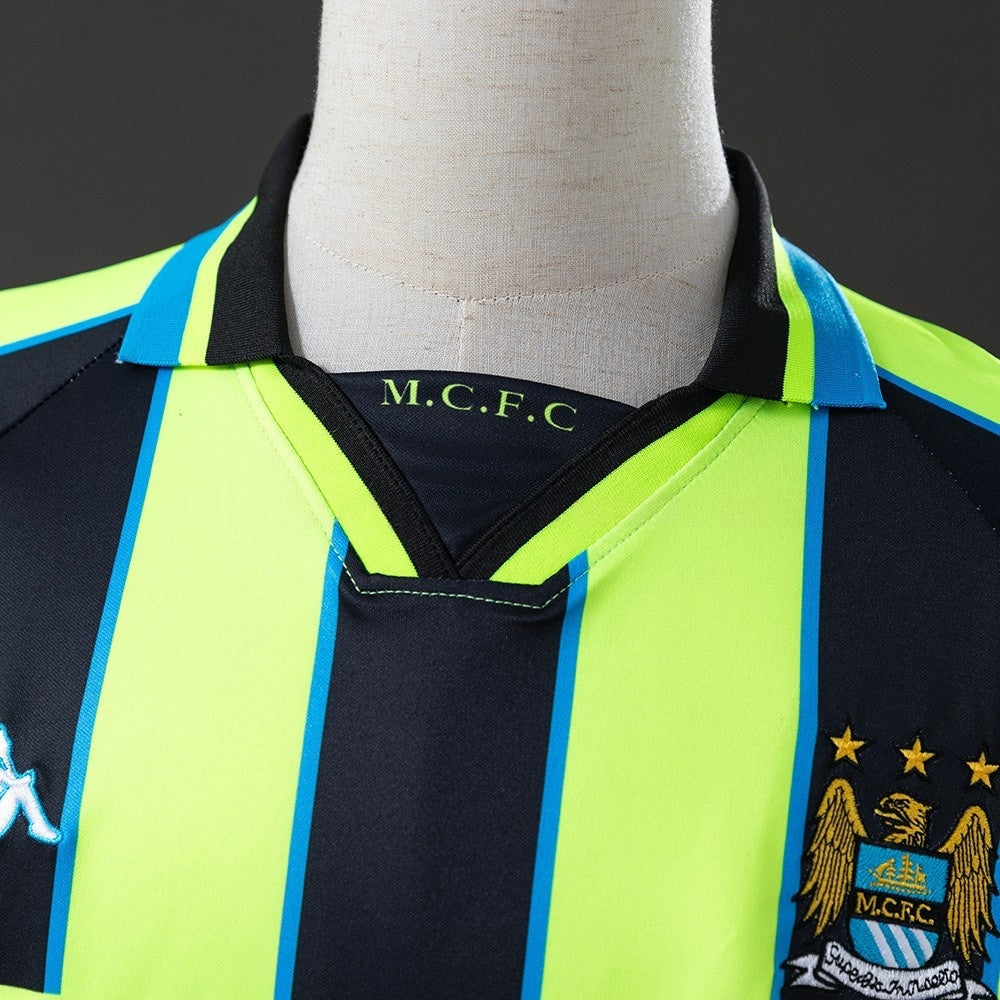 Manchester City Jersey 1998-99 Away Retro Football Kit