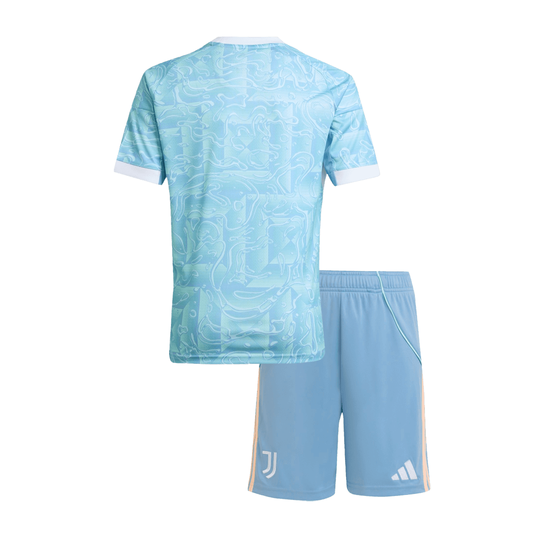Kids Juventus Away Kit 2025/26