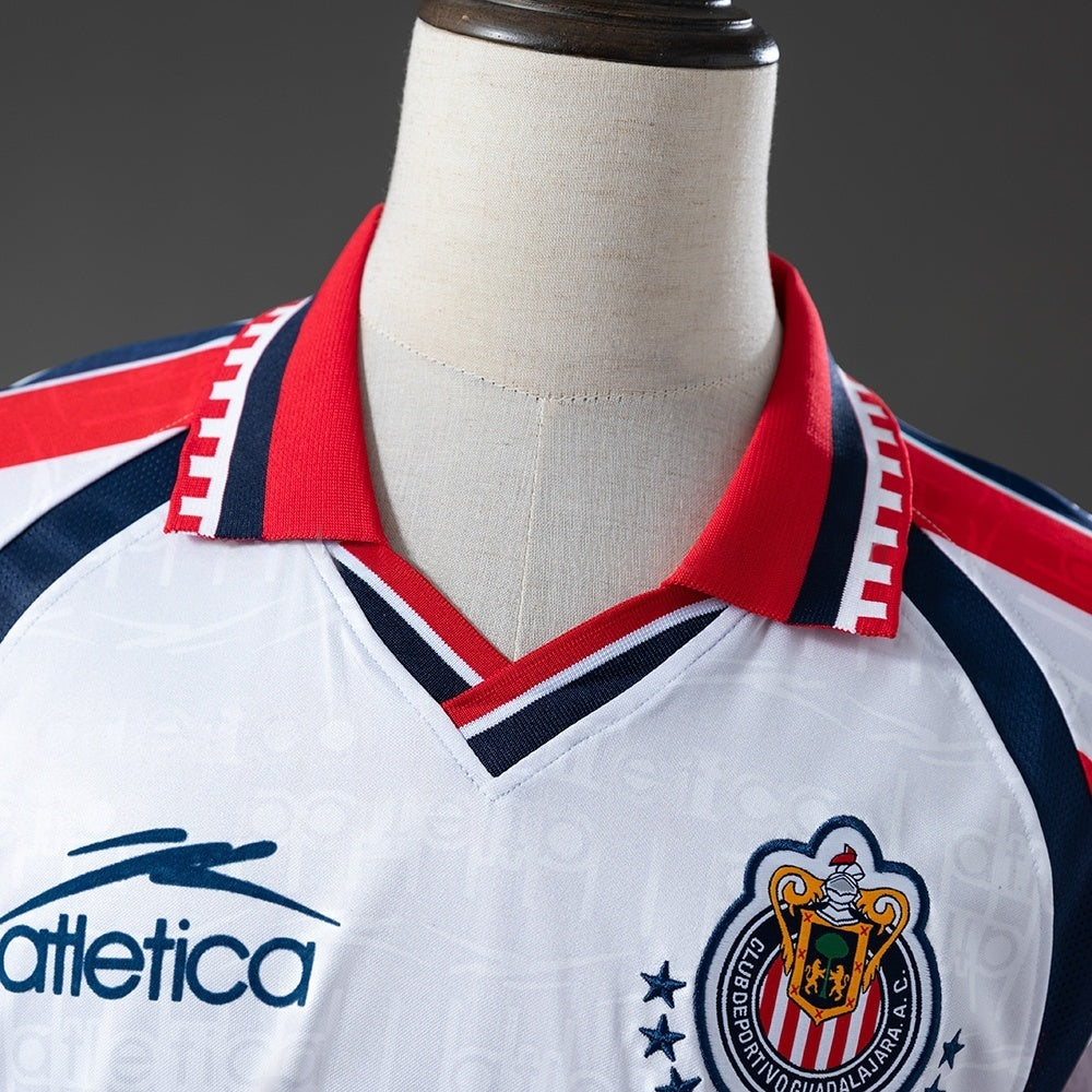 Chivas Away Jersey 1999-2000 Retro Football Kit Soccer Shirt