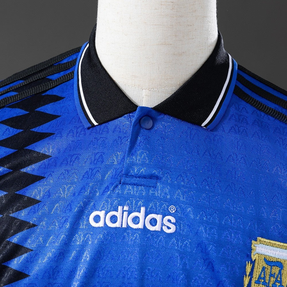 Argentina Jersey 1994 Away Retro Football Kit