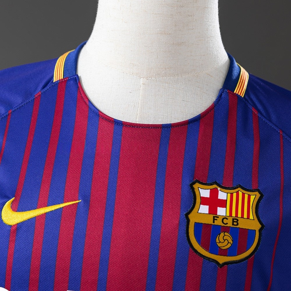 Barcelona Jersey 2017-18 Home Retro Kit