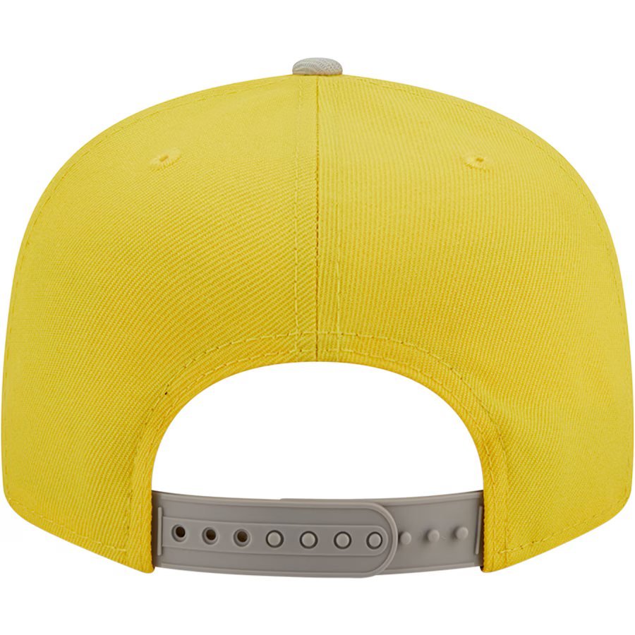 New Era Los Angeles Dodgers 2-Tone Color Pack 9FIFTY Snapback Hat- Yellow/Grey