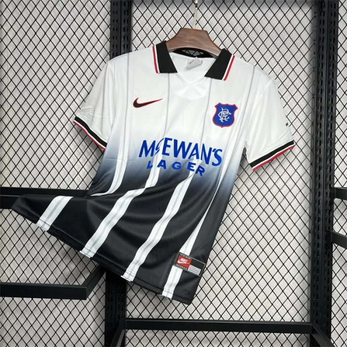 Retro Rangers Away Kit 1997 1999 Football Jersey
