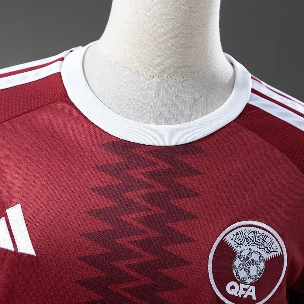 Qatar Jersey 2026 World Cup Home Football Kit Soccer Jersey