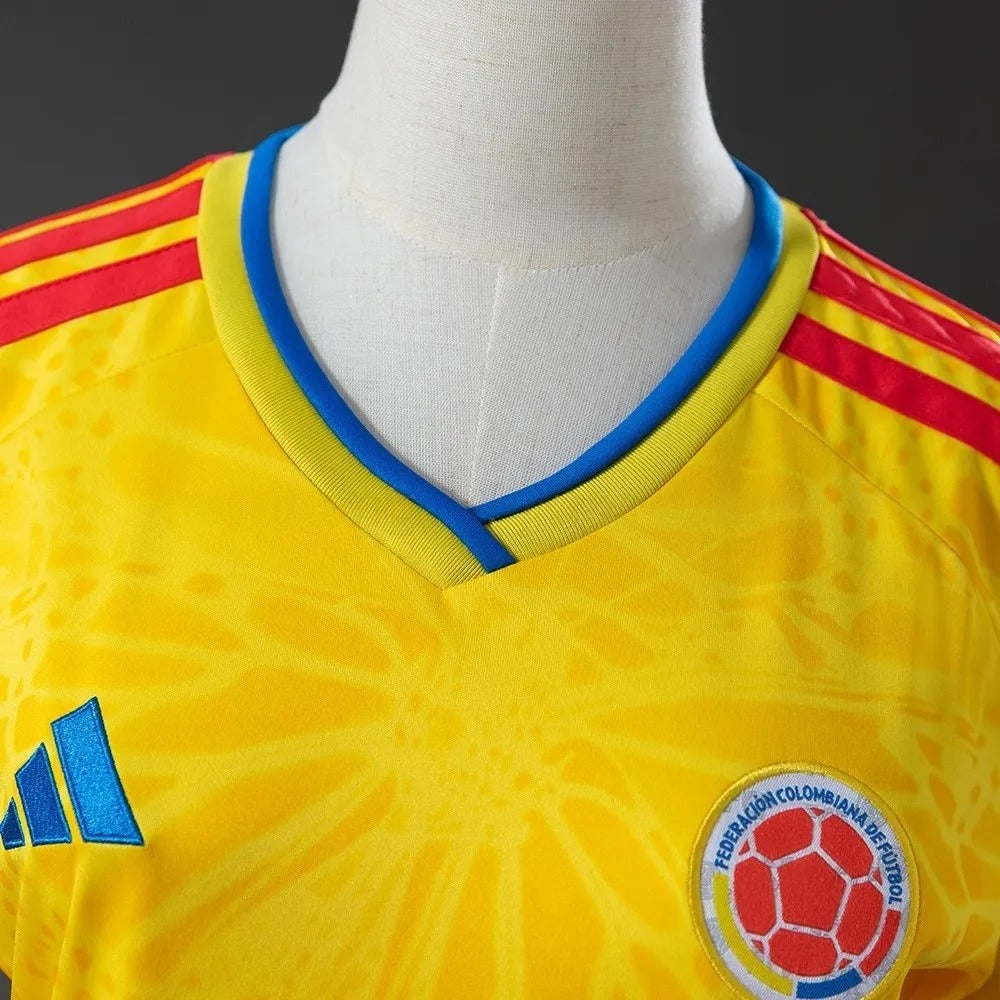 Women Colombia Jersey 2026 World Cup Home Football Kit