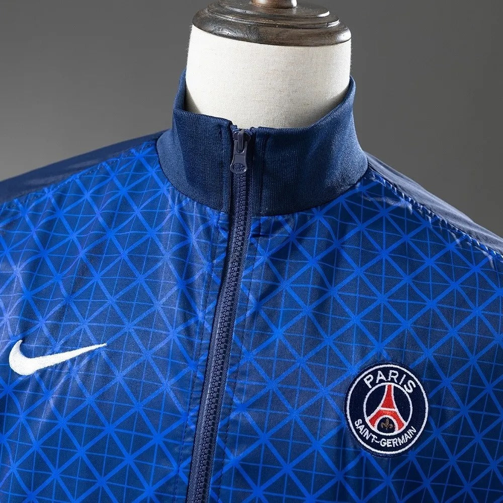 PSG Windbreaker 2025/26 Blue Football Kit