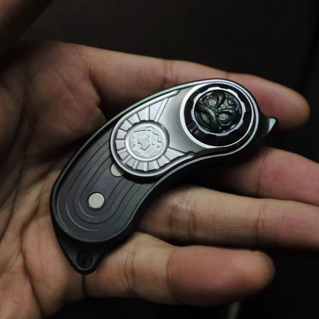 Metal Fidget Spinner – TriCore Pod Precision All- EDC with High-Grade Alloy Bearing