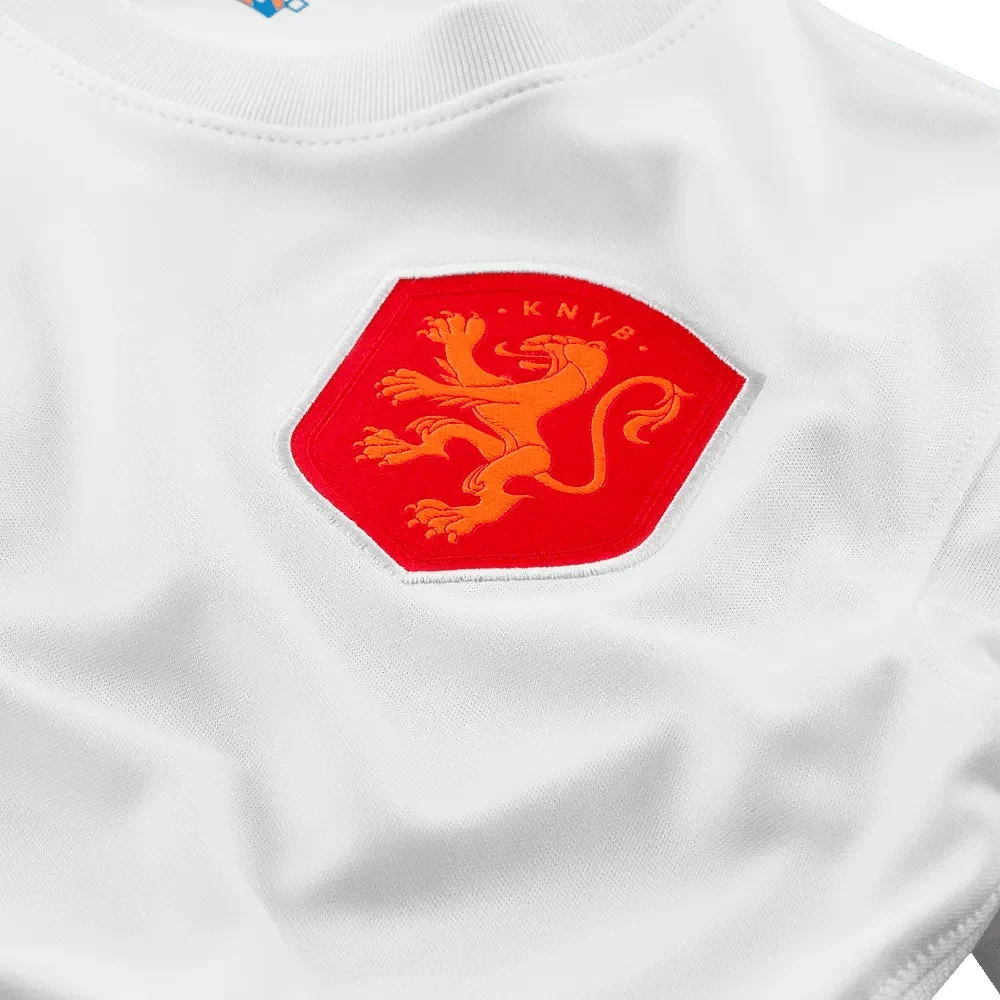 Nike Netherlands Women's EC22 Away Jersey - White-Soar