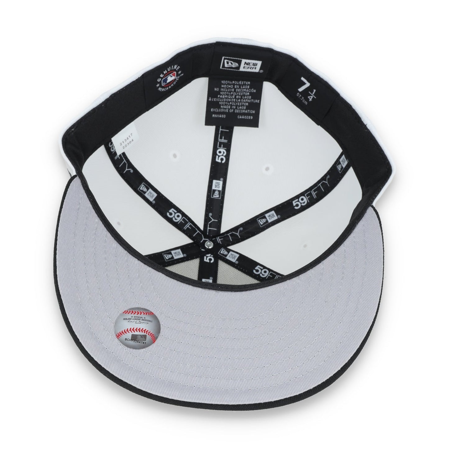New Era San Francisco Giants State View E1 59FIFTY-White/Black