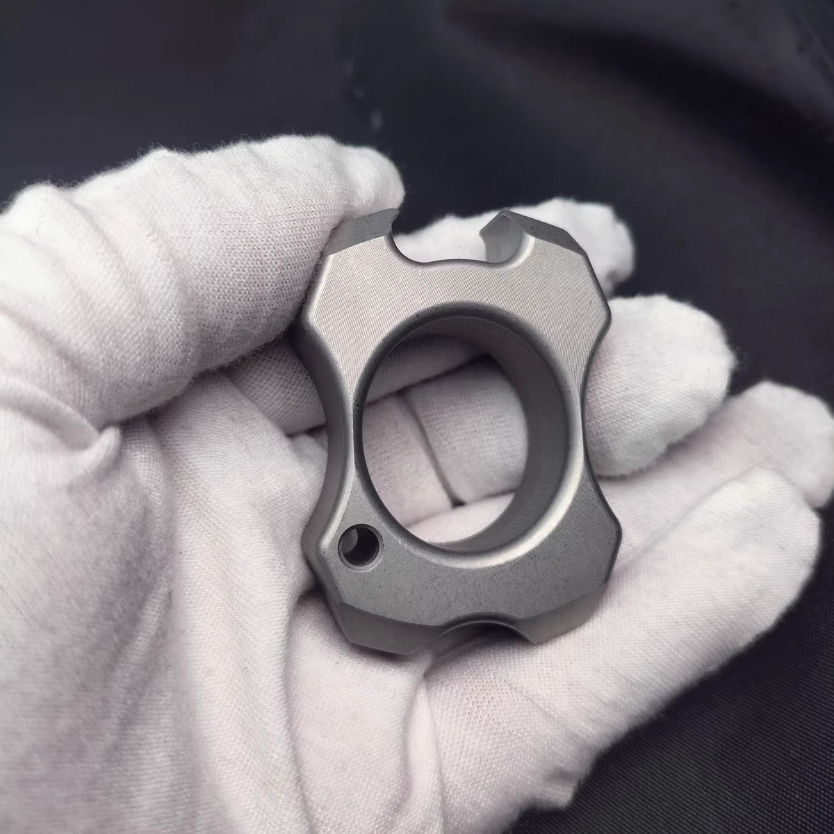 Stainless Steel Bottle Opener Knuckles – 304 Ultra-Thick with 14mm Sandblasted EDC Ring