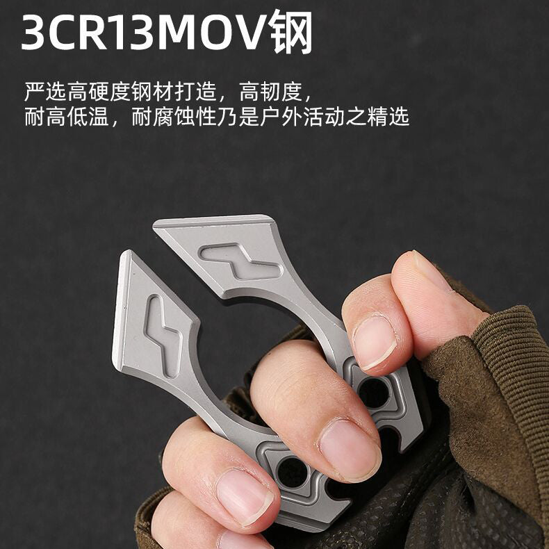 Stainless Steel Bottle Opener Knuckles – Shocking Thunder 3Cr13 Single Finger