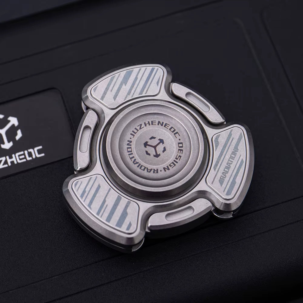Stainless Steel Fidget Spinner – RadiCore Premium EDC with Aerospace Aluminum &