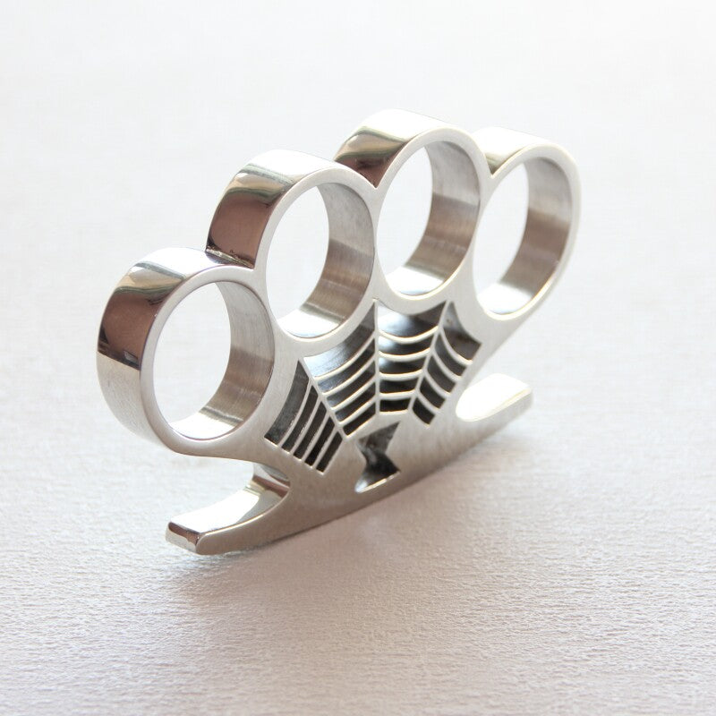 Stainless Steel Four Finger Knuckles for Alternative Styling, Collecting, And Everyday