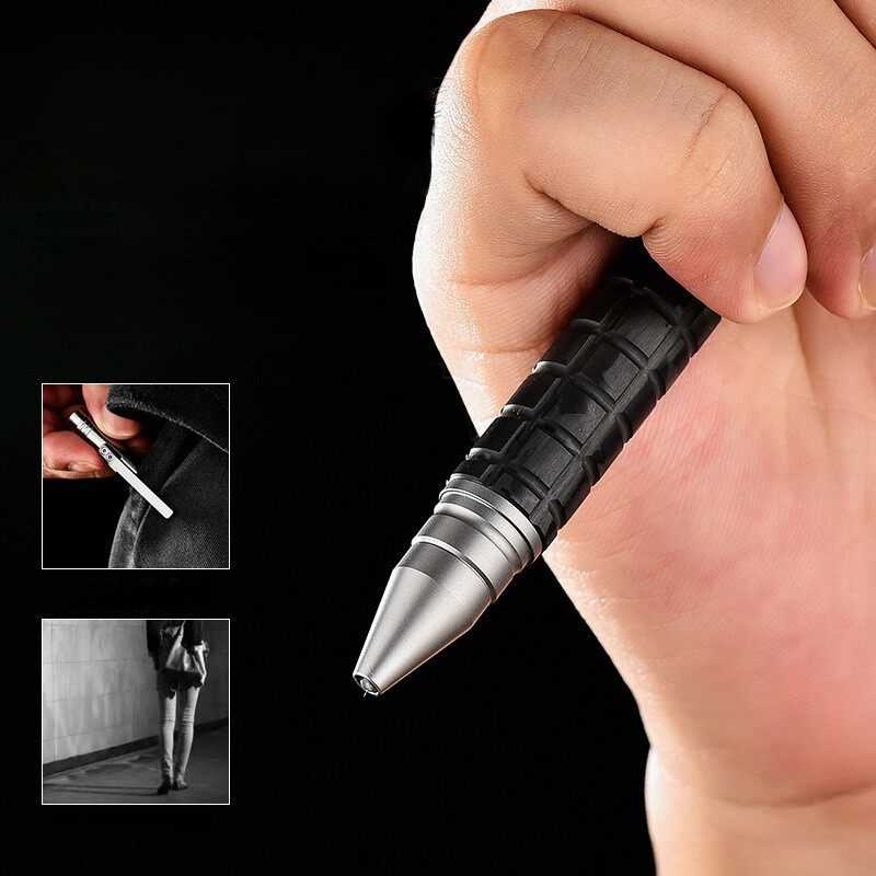 Titanium Tactical Pen – Multi-Function EDC Writing & Self-Defense Tool