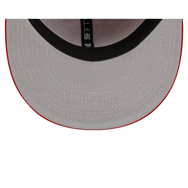 New Era Los Angeles Dodgers Basic 59FIFTY Fitted Hat - Scarlet