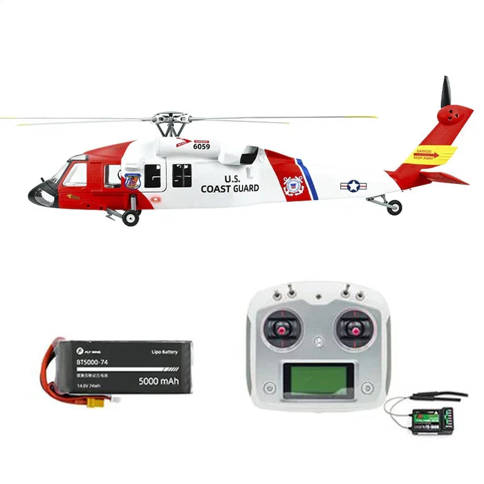 FLYWING MH-60T Jayhawk 470L Scale RC Helicopter GPS ACE Flight Controller RTF