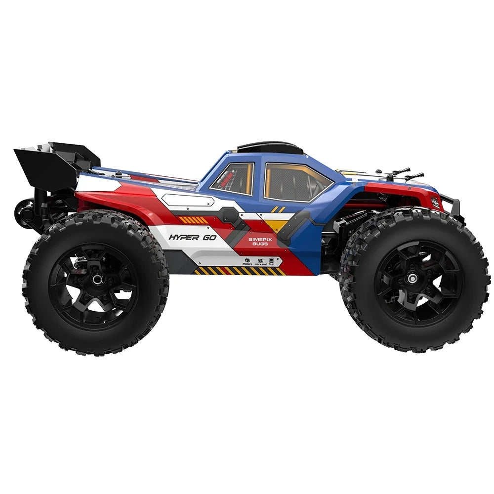 MJX Hyper Go 14212 1/14 4WD Brushless RC Monster Truck – 56KM/H High-Speed RTR with Dual Body Shells