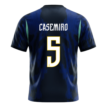CASEMIRO #5 Mens Brazil World Cup Away Jersey 2026