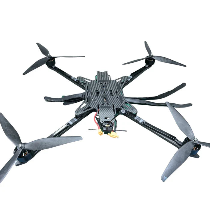 18 inch FPV Drone 8-20kg payload with 5.8G 3W VTX F722 Flying Tower 10KM Long Distance Drone Kit New