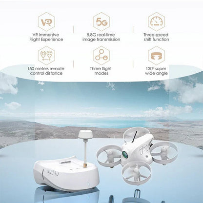 APEX PRO FPV Drone 4.0 PRO Head Tracking Optical Flow Mini FPV Racing Drone Set 5.8G Real-Time Video Super Wide Camera FPV Goggles Included