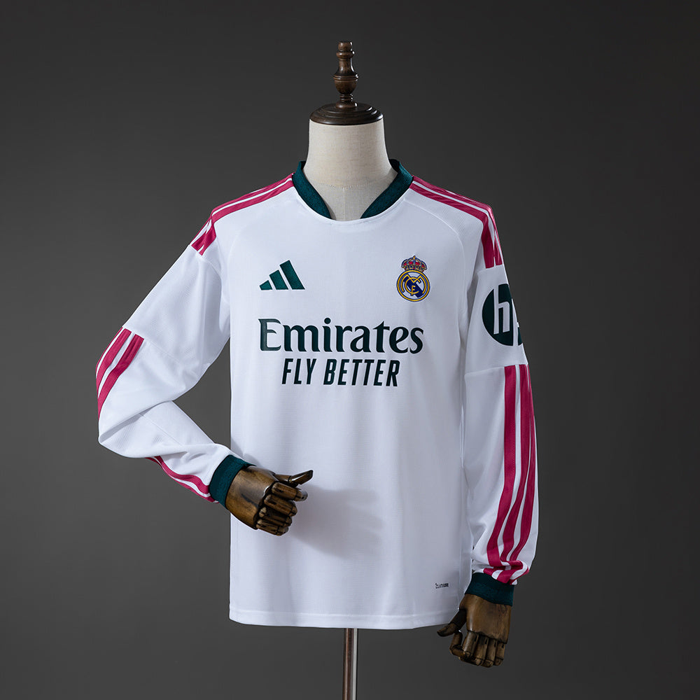 Real Madrid Jersey 2026-2027 Long Sleeves Football Kit Soccer Shirt