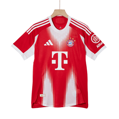UPAMECANO #2 Mens Bayern Munich Home Jersey 2025/26 - Player Version (Slim Fit)