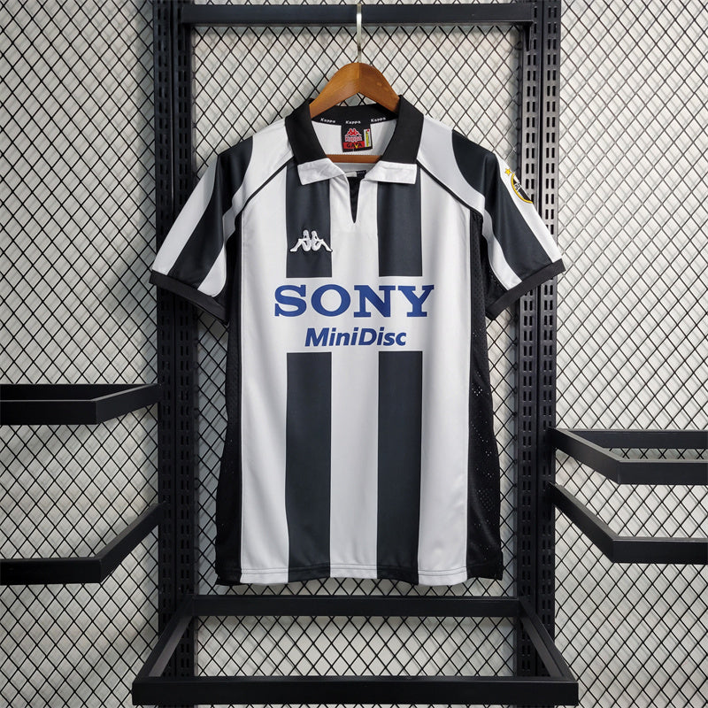 Juventus Jersey 97/98 history retro Football Kits Custom Name 1997 1998 Soccer Sport Shirt