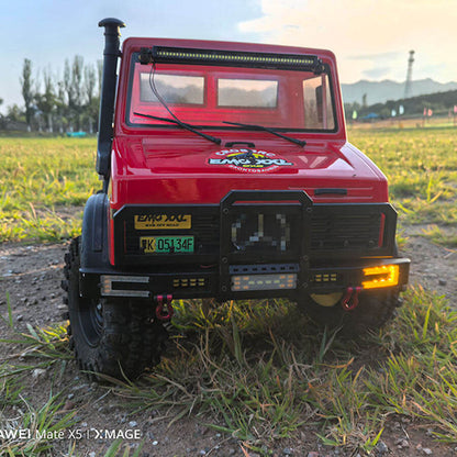 CROSSRC EMO XX XXL 1/6 RC Crawler Metal Front Bumper LED Light Mod Accessory