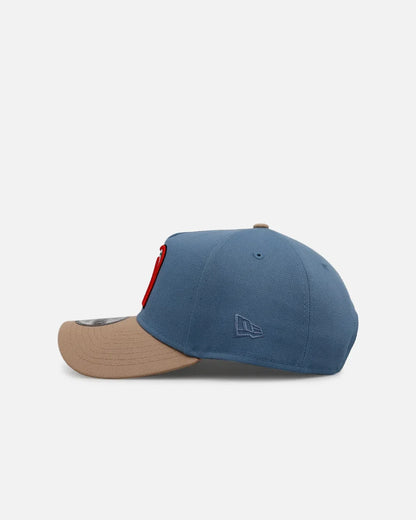 New Era Mexico WBC 9FORTY A-Frame Snapback Hat-LIGHT BLUE