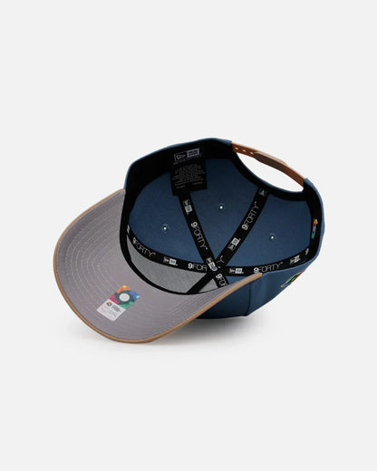New Era Mexico WBC 9FORTY A-Frame Snapback Hat-LIGHT BLUE