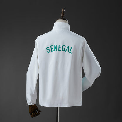 Senegal Windbreaker 2026 Football Soccer Jacket