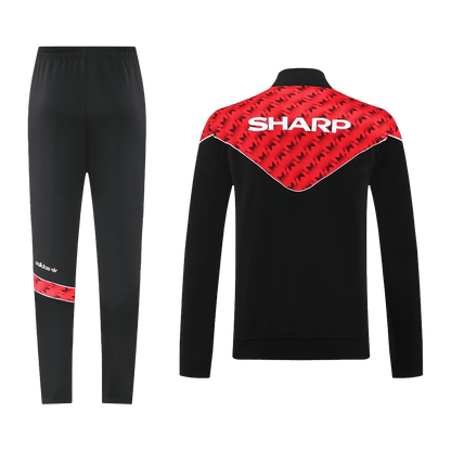 Manchester United 2025/26 Red&Black Training Tracksuit Kit (Top+Pants)