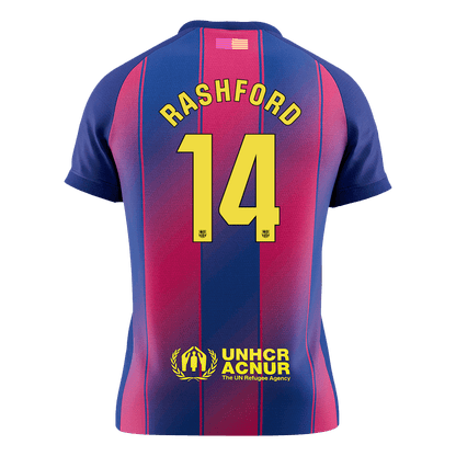 RASHFORD #14 Mens Barcelona Home Jersey 2025/26