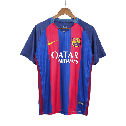 Retro MESSI #10 2016/17 Mens Barcelona Home Jersey