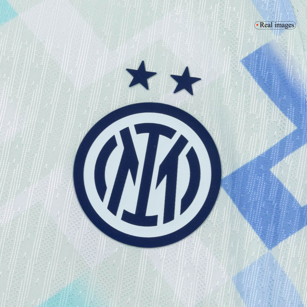DUMFRIES #2 Mens Inter Milan Away Jersey 2025/26 - Player Version (Slim Fit)