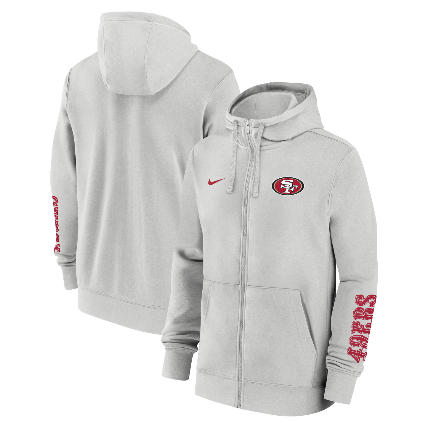 Nike San Francisco 49ers Club Full-Zip Hoodie