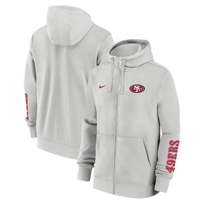 Nike San Francisco 49ers Club Full-Zip Hoodie