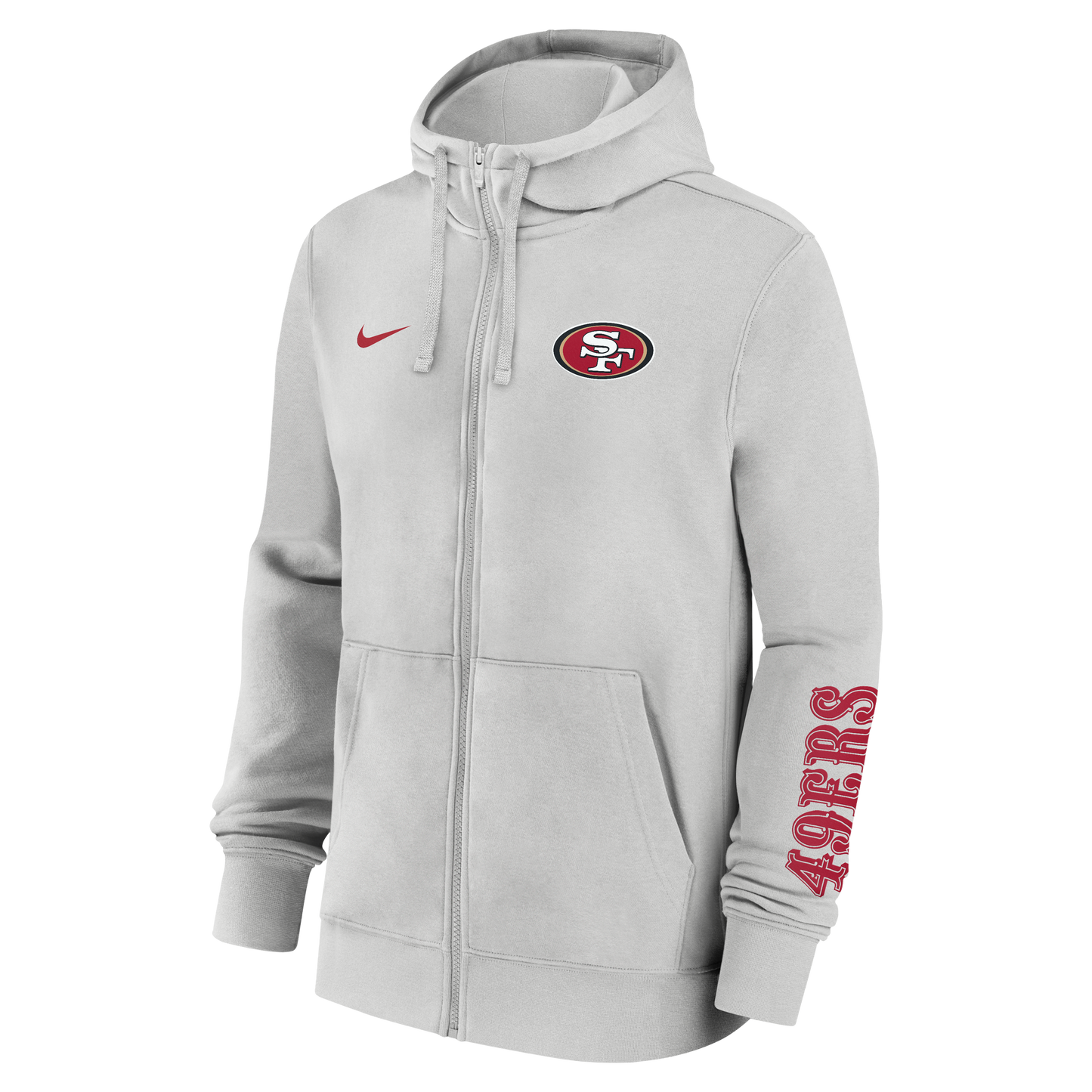 Nike San Francisco 49ers Club Full-Zip Hoodie