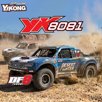 YIKONG YK8081 DF8 Desert Fighter 1/8 Scale 4WD Brushless Short Course RC Truck 85km/h RTR