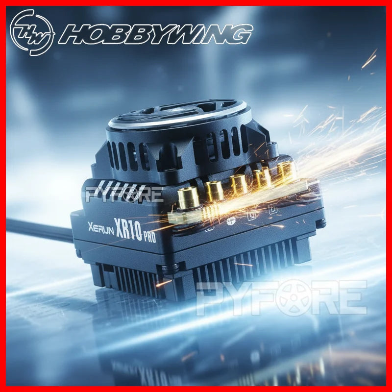 Hobbywing XeRun XR10 Pro G3/G3X 160A ESC & Brushless Motor Combo for 1/10 RC Buggy – Sensored Racing Speed Controller
