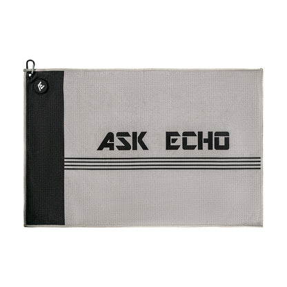 ASK ECHO Waffle Weave Microfiber With Magnetic Golf Cotton Towel