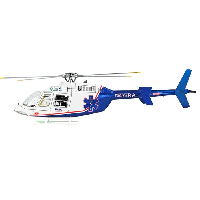 FLYWING Bell407 470 Class RC Helicopter GPS ACE Flight Controller 6CH LED RTF