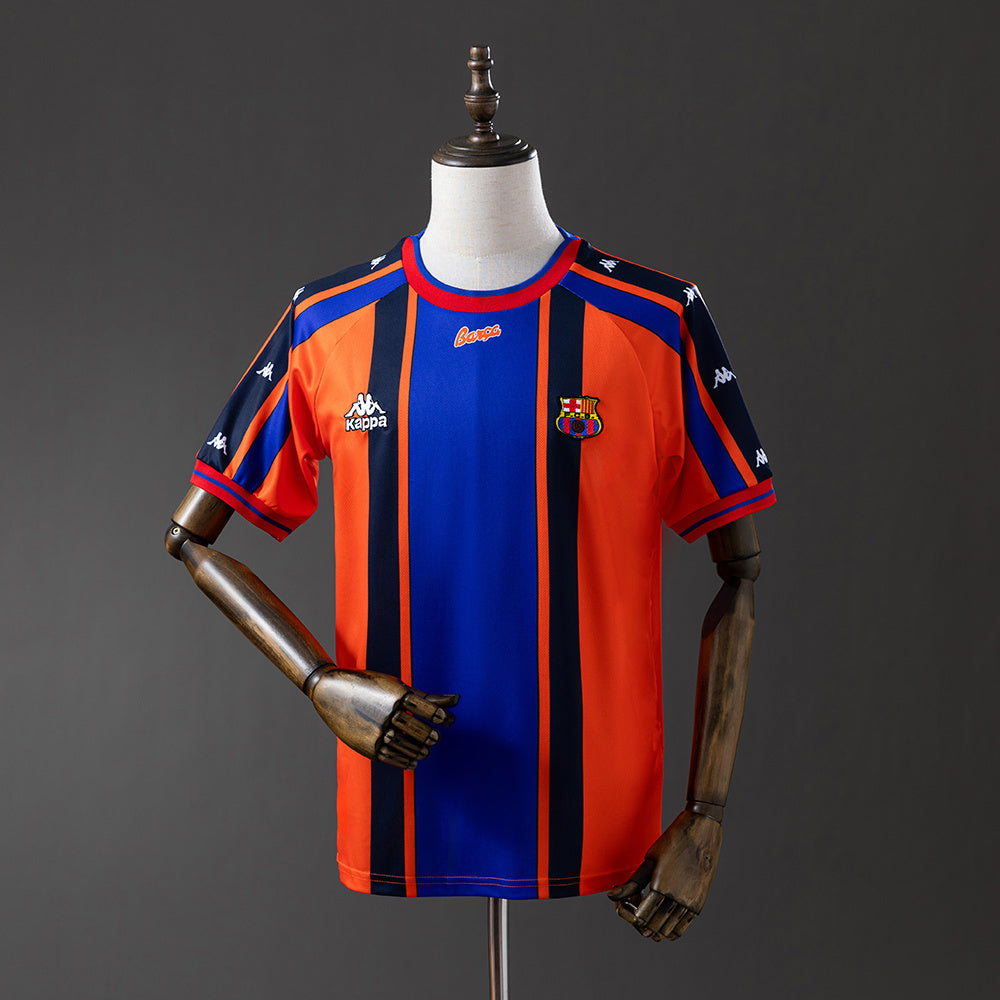Barcelona Jersey 1997-98 Away Retro Football Kit
