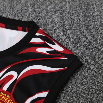Manchester United Vest Set Training Tracksuits 25/26 Football Kit Soccer Jersey