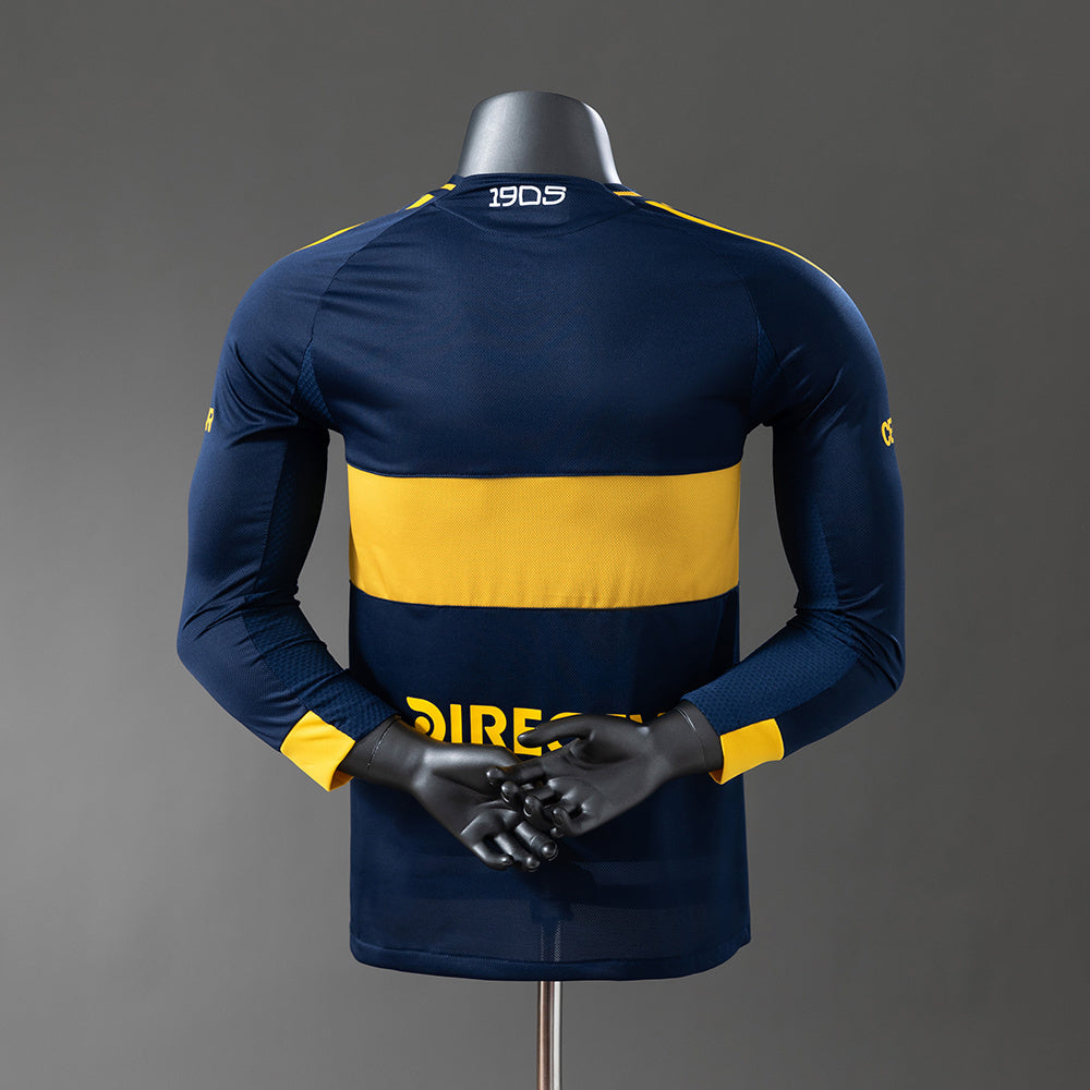 Boca Juniors Jersey 25/26 Home Long Sleeves Football Kit Player Version