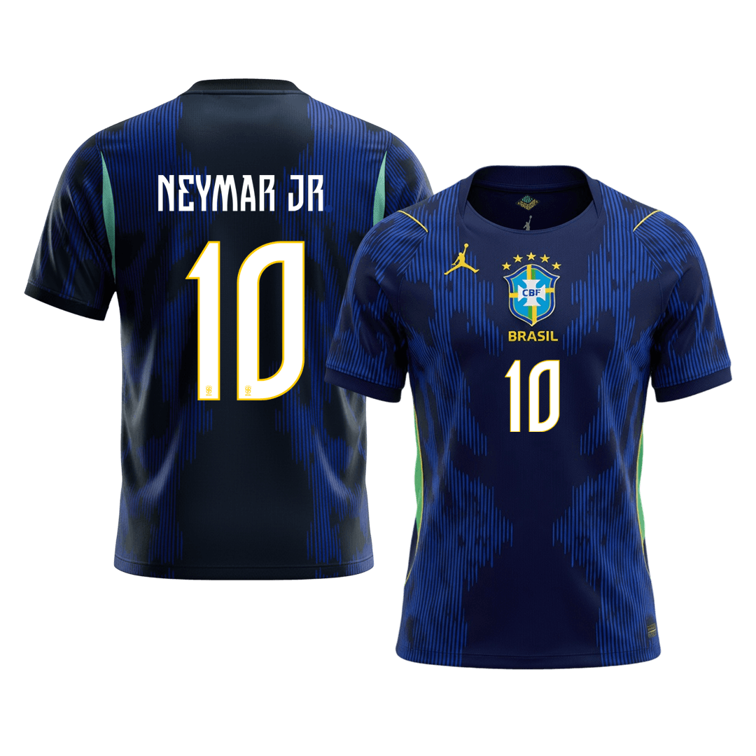 NEYMAR JR #10 Mens Brazil World Cup Away Jersey 2026