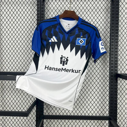 Hamburger Jersey 25/26 Home Football Kit Soccer Jersey