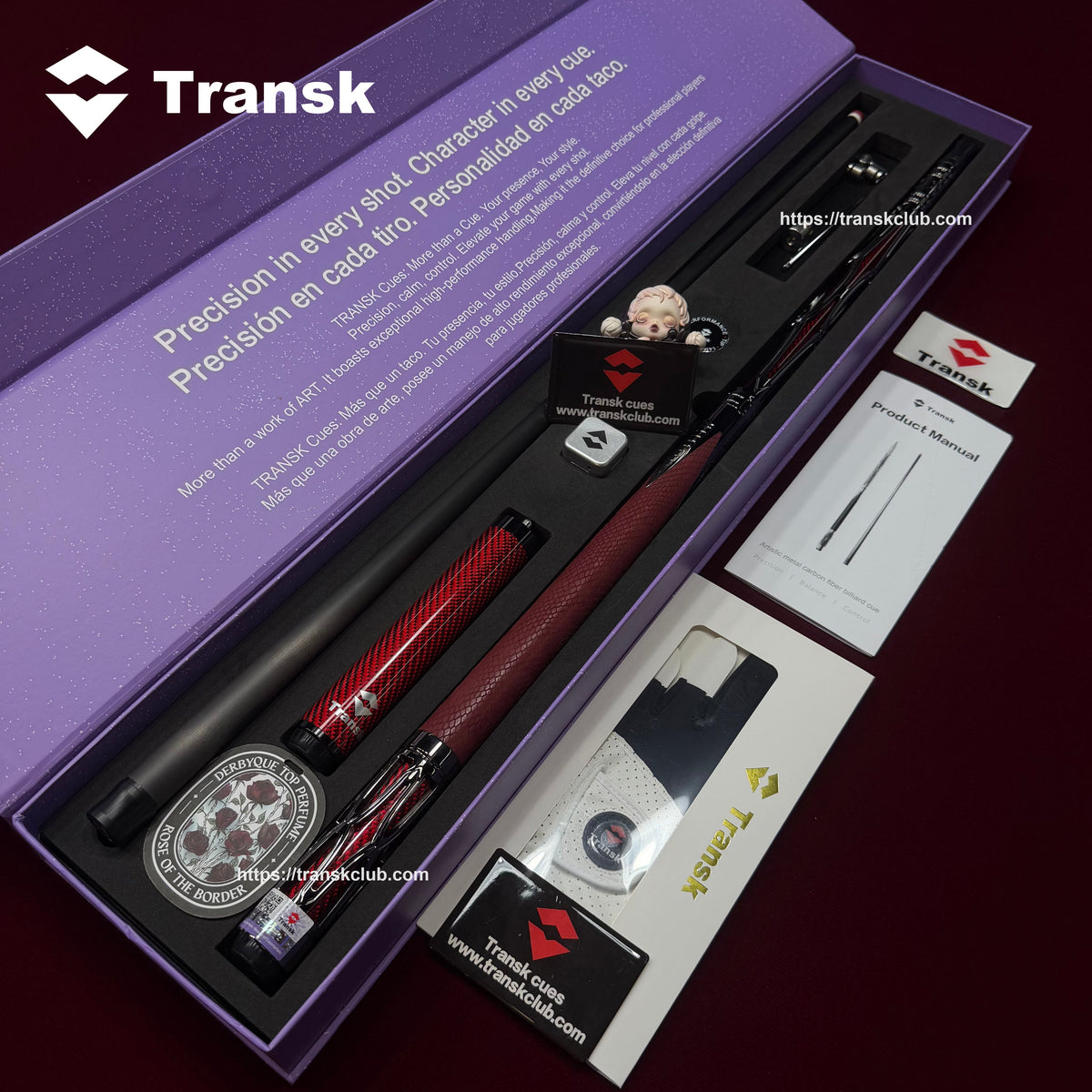 Transk Premium Metal Pool Cue  Set With Box 10.5/11.8/12.5mm Tip Adjustable Balance Weight Black/Gold/Red/Purple Options, Professional Billiard Stick for Advanced Players
