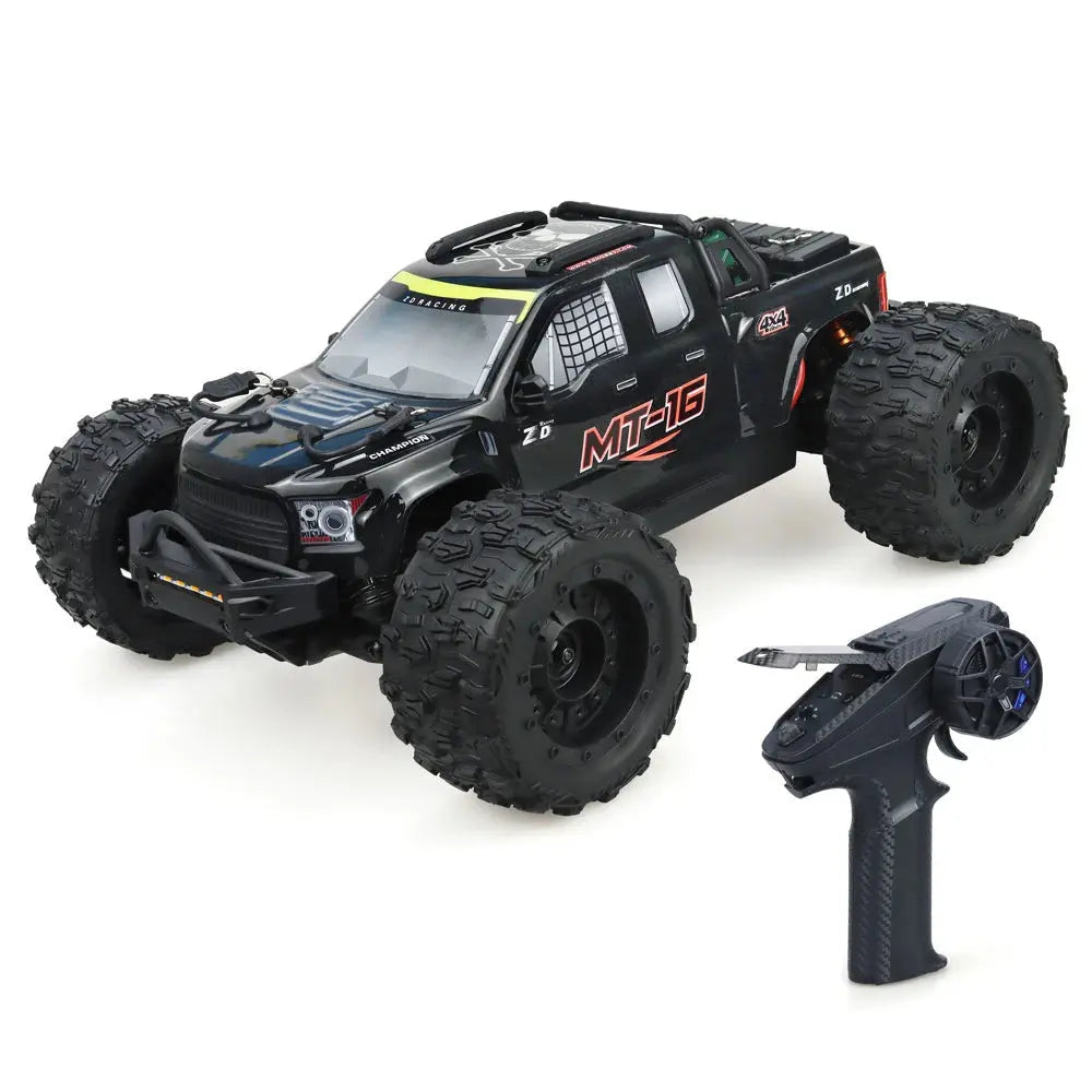 ZD Racing MT16 1/16 Scale 4WD Brushless RC Car 80km/h Desert Monster Off-Road Truck RTR