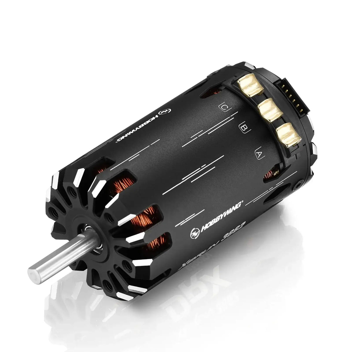 Hobbywing XeRun 3662SD DRX 6500KV Sensored Brushless Motor for 1/10 RC Drag Racing (2S LiPo)